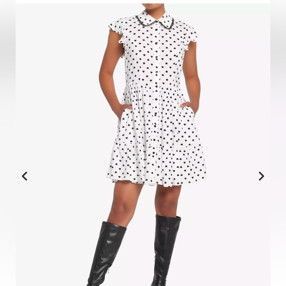Hot topic 50s retro polka dot dress